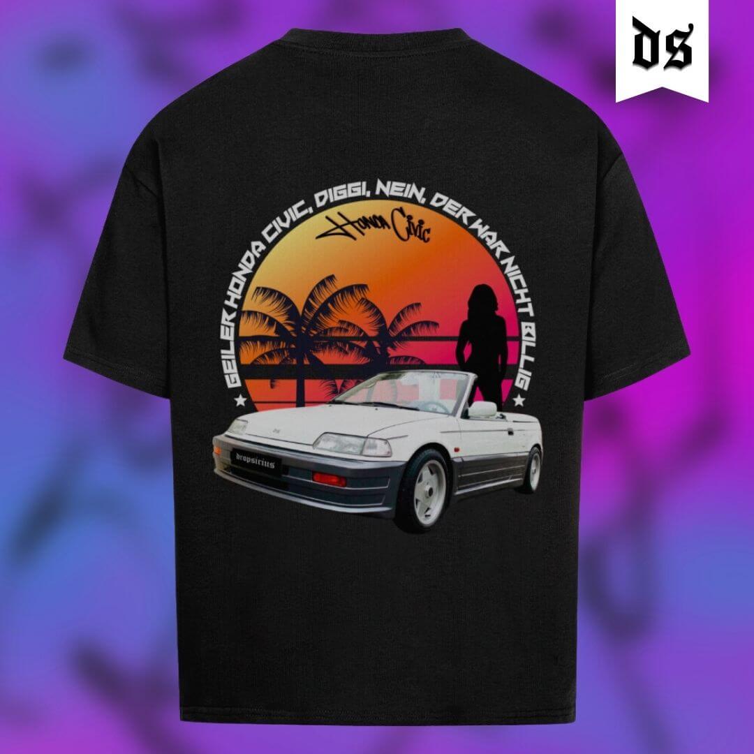 HONDA CIVIC | OVERSIZED - BACKPRINT