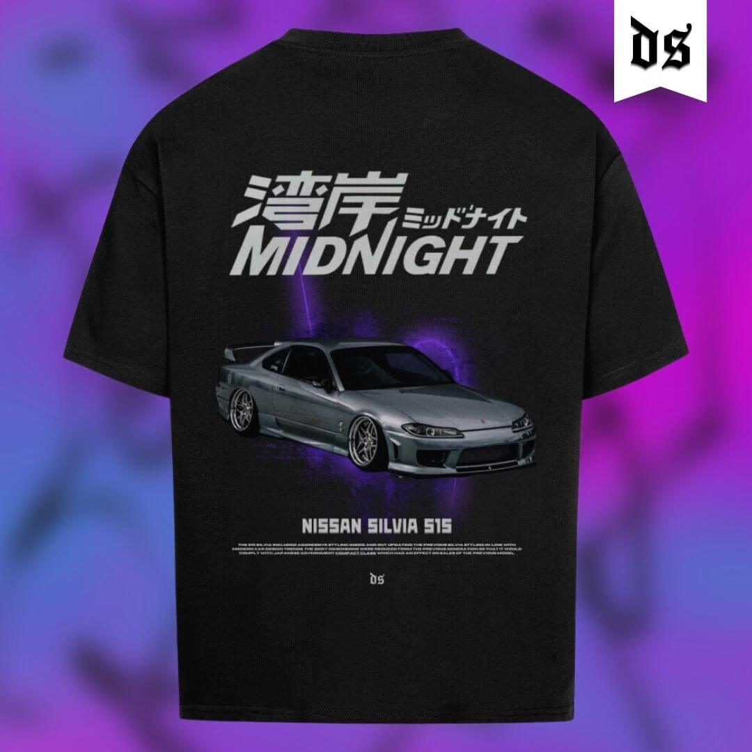 NISSAN SILVIA S15 - MIDNIGHT | OVERSIZED - BACKPRINT