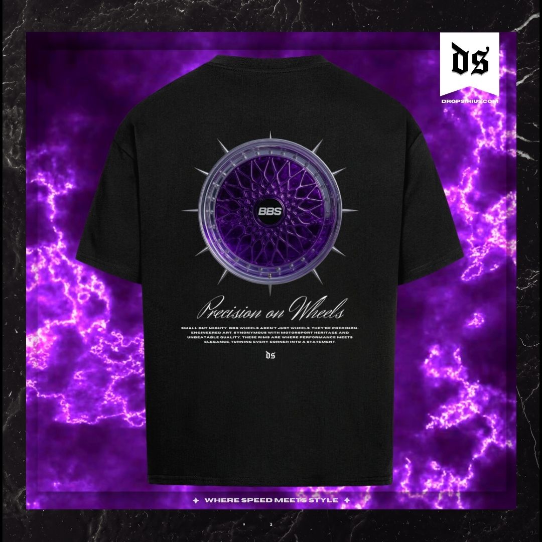 BBS Precision on Wheels T-Shirt – Backprint