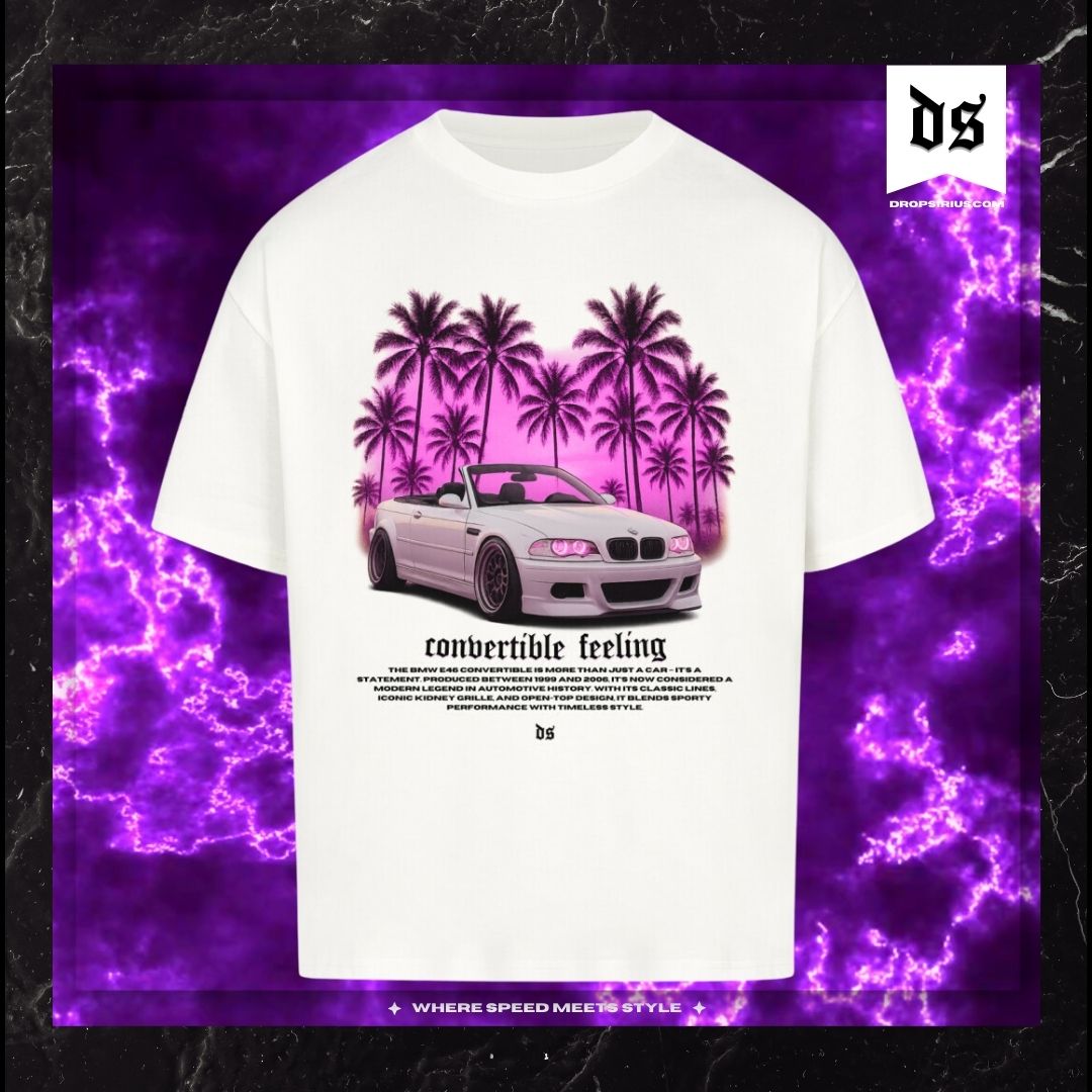 BMW E46 Convertible T-Shirt – Convertible Feeling