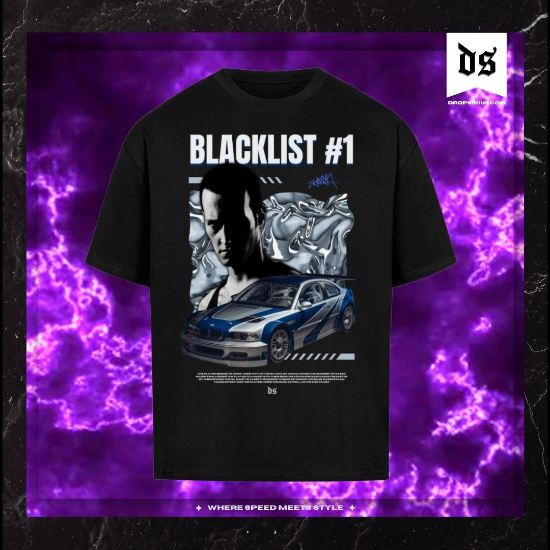 Blacklist #1 T-Shirt – Die Ikone der Straße