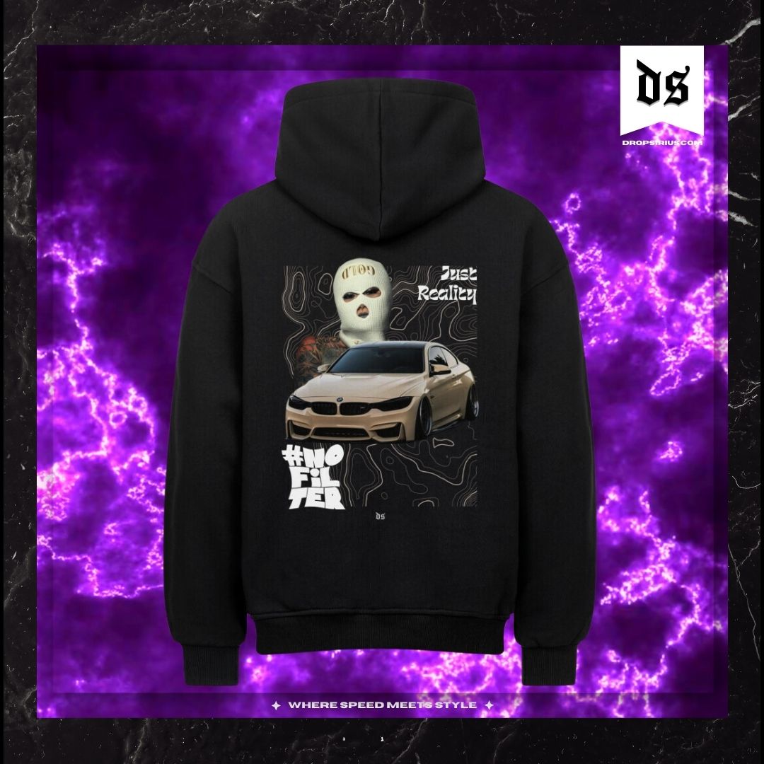 Dope Reality Oversized Hoodie - No Filter Streetwear