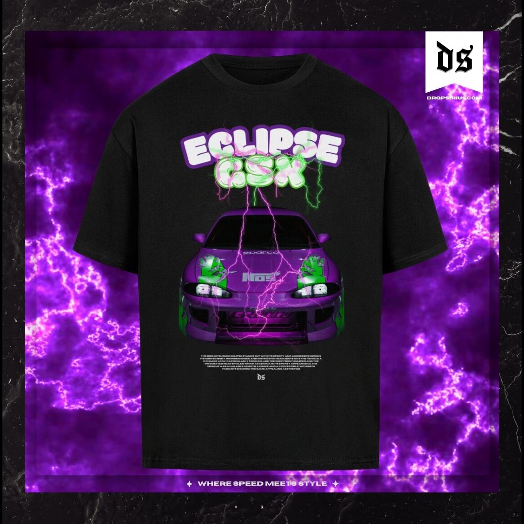 Eclipse GSX T-Shirt – Neon Blitz Oversized Streetwear