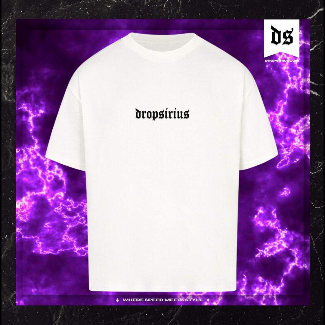 BBS Felgen T-Shirt – Precision on Wheels White Oversized