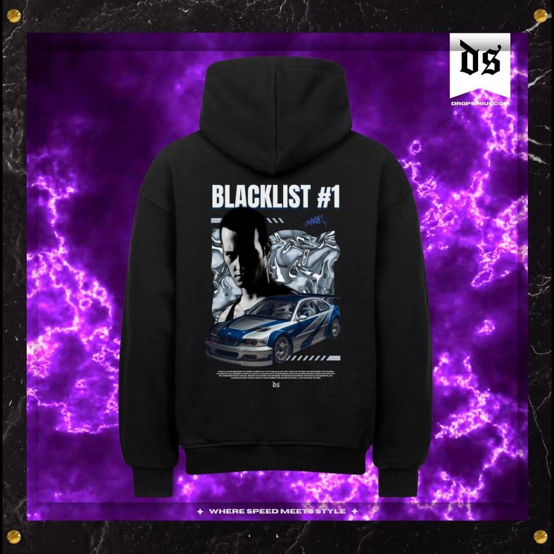 BLACKLIST #1 | HOODIE - DROPSIRIUS