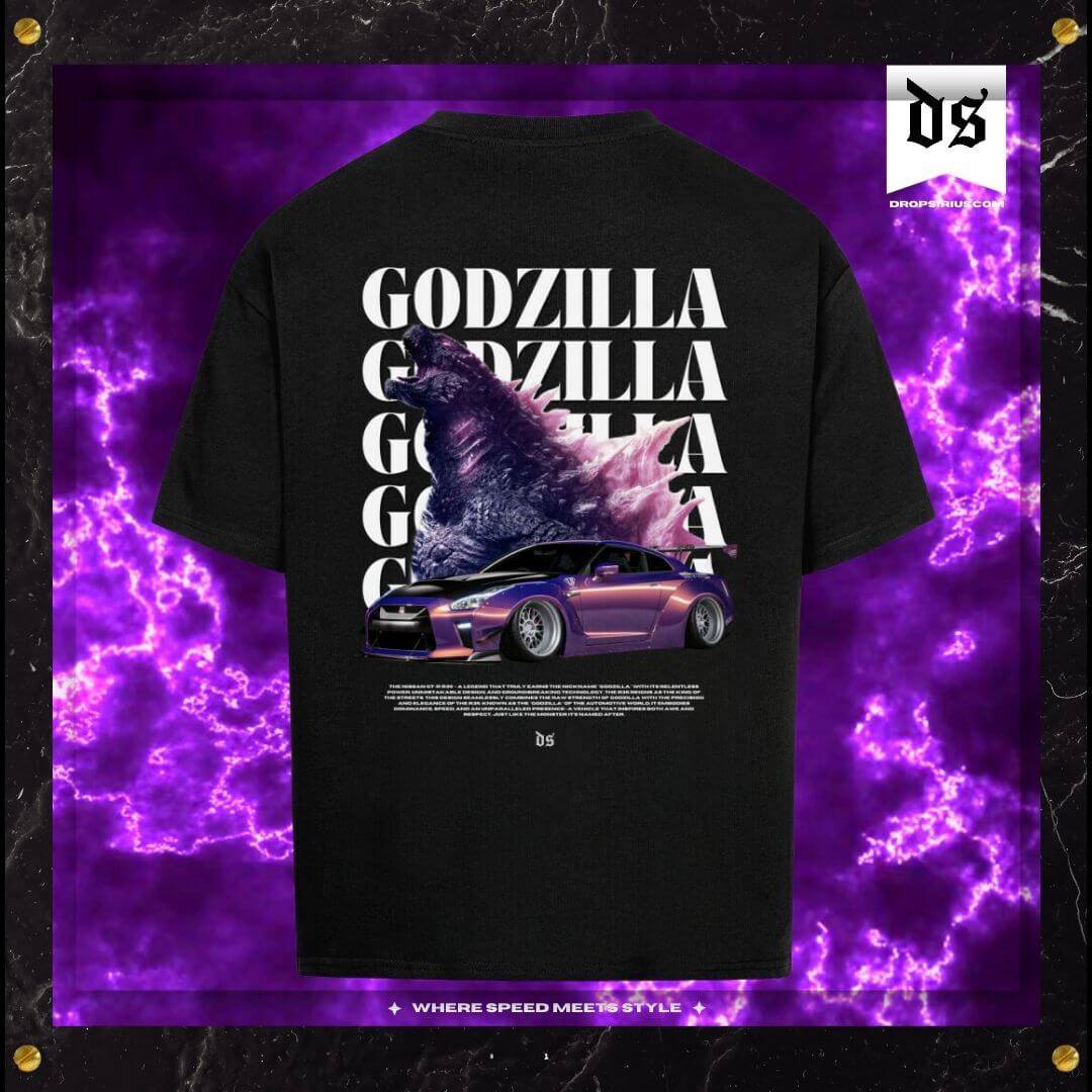 GODZILLA | BACKPRINT - DROPSIRIUS