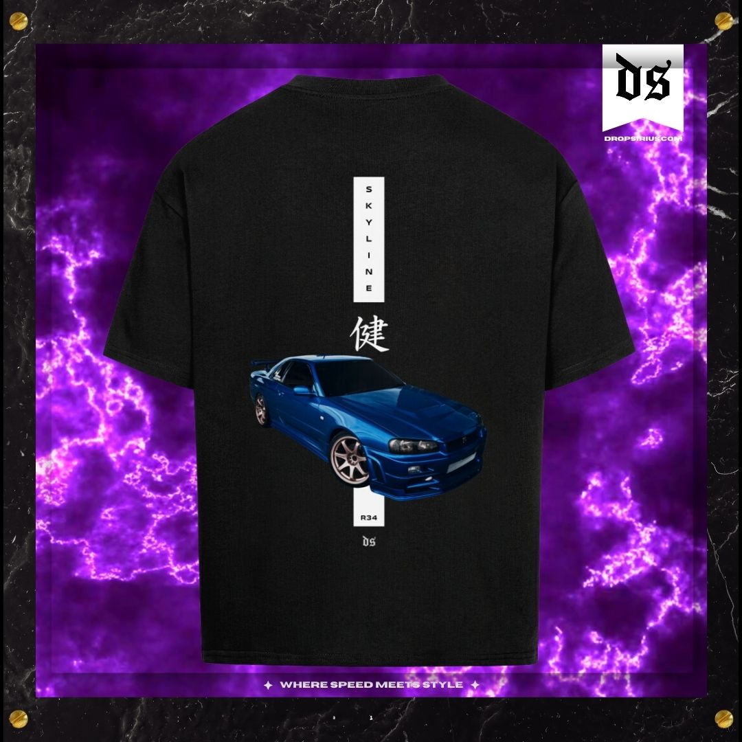 SKYLINE GTR R34  | BACKPRINT