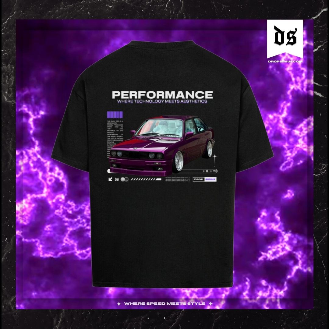 Performance BMW M3 T-Shirt (Backprint) – Technik & Ästhetik
