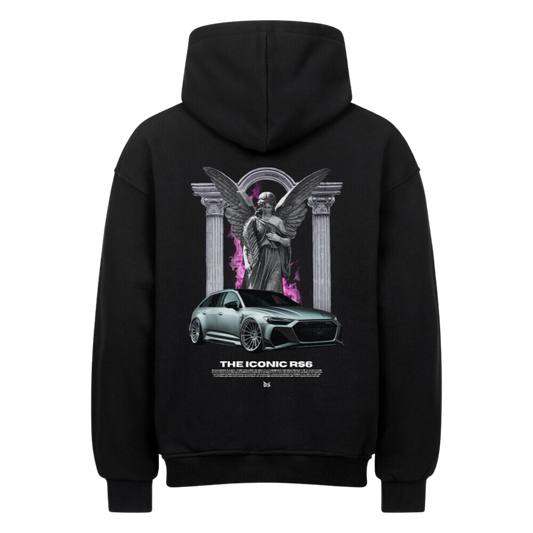 RS6 Hoodie schwarz - Premium Kapuzenpullover für Auto-Enthusiasten, sportlich & komfortabel