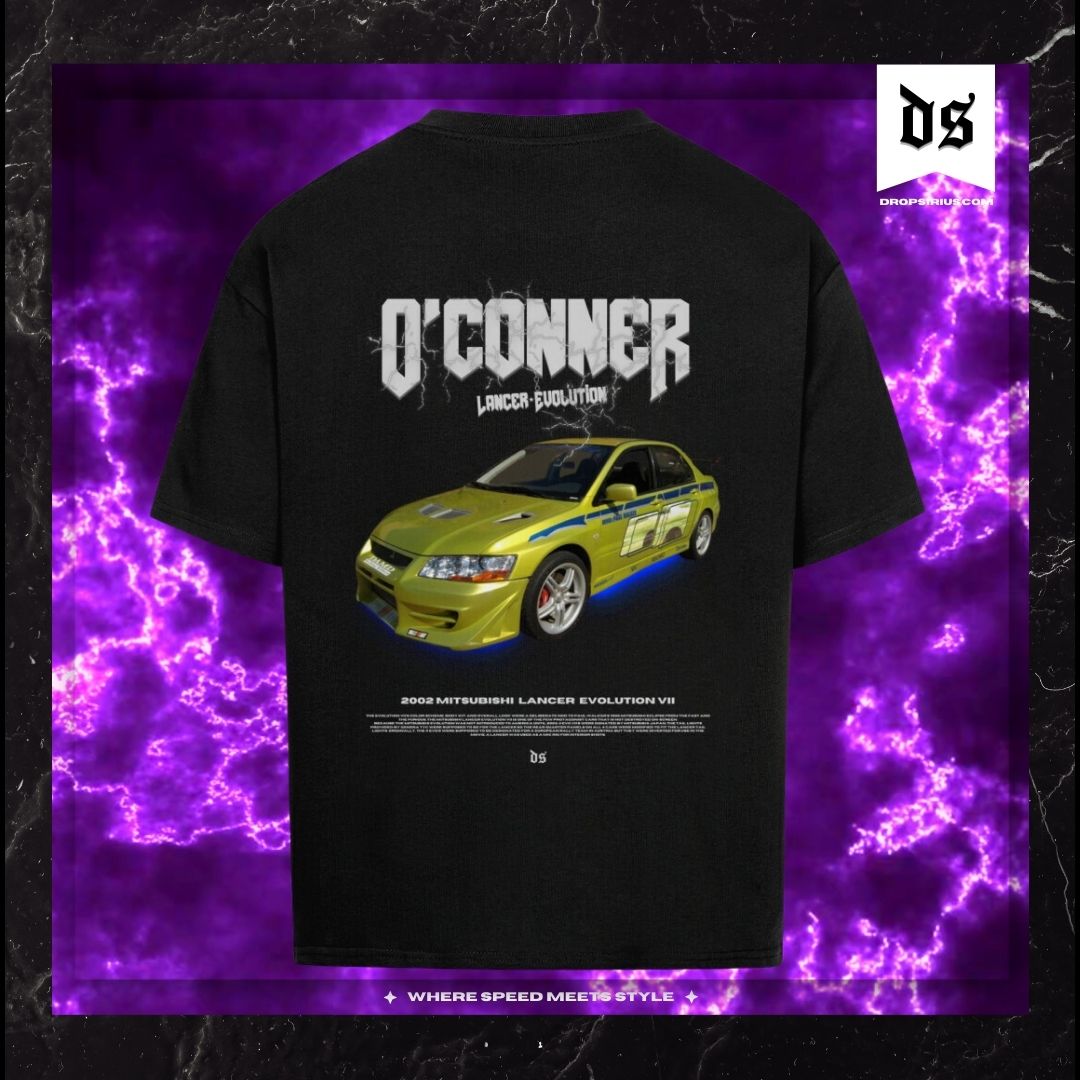 O'Conner Mitsubishi Lancer Evo VII T-Shirt – Fast & Furious Kultauto

